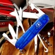 Ніж багатофункціональний складаний Victorinox кишеньковий 14 функцій синій 91 мм. 2203413 - зображення 8