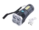 Мощный фонарь аккумуляторный Yajia L-S03 ручной прожектор 4 LED с зарядкой от USB + боковым светом COB - изображение 2