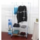Двох ярусна пересувна вішалка для підлоги Clothes Rack - зображення 2