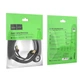 Кабель сетевой LAN RJ45 HOCO US02 Level pure copper gigabit, 3 м, черный - изображение 7