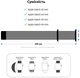 Ремінець ArmorStandart Sport Band (3 Straps) для Apple Watch 42/44/45/49 mm Mint (ARM51947) - зображення 3