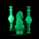 Люминесцентная краска для пластика Altey Plastic 1,5 кг двухкомпонентная Белая с зеленым свечением - изображение 6