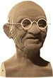 3D пазл-конструктор Cartonic 3D Puzzle Mahatma Махатма Ганді Картонний (CARTMGDH) - зображення 5