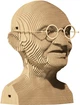 3D пазл-конструктор Cartonic 3D Puzzle Mahatma Махатма Ганді Картонний (CARTMGDH) - зображення 7