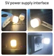 USB LED Лампочка ліхтар для повербанка лампа для аварійного освітлення читання нічник Powerbank 1Вт / 5В / 200 Лм H2101 - зображення 2