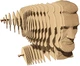 3D пазл-конструктор Cartonic 3D Puzzle Lincoln Авраам Лінкольн Картонний (CARTMLNC) - зображення 3