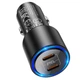 Автомобільний зарядний пристрій Hoco NZ3 Clear Way 40W (2 Type-C) - зображення 2