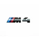 Шильд BMW М4 на багажник F32 F33 F36 G22 черный глянец - изображение 1