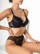Комплект Moor Moor Just Elis 2061 Бюстгальтер Push Up и трусики бразилиана Черный 75С/L (23738) - изображение 7