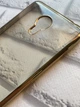 Силиконовый чехол с золотым ободком для Meizu M3 Note Золотой - изображение 2