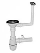 Сифон для кухонної мийки Ukinox S 205 з переливом, 3 1/2' - зображення 3