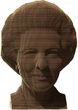 3D пазл-конструктор Cartonic 3D Puzzle Margaret T Маргарет Тетчер Картонный (CARTMMTC) - изображение 1