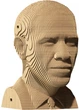3D пазл-конструктор Cartonic 3D Puzzle Barack Обама Картонный (CARTMOBM) - изображение 6