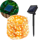 Світлодіодна гірлянда 6.5м 100LED (живлення від сонячної панелі) - зображення 1