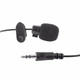 Петличный микрофон Gembird MIC-C-01 с прищепкой для ноутбука.компьютера / 3 pin / 2м - изображение 1