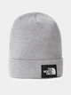 Шапка THE NORTH FACE DOCKWKR RCYLD BEANIE TNFLIGHTG One Size Серый NF0A3FNTDYX1 - изображение 1