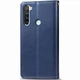 Кожаный чехол-книжка GETMAN Gallant (PU) для Xiaomi Redmi Note 8T Синий - изображение 1