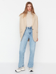 Джинсы Regular Fit женские Trendyol TWOAW23JE00111 40 Синие (8683047676074) - изображение 3