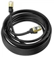 Мережевий кабель для інтернету 5метрів HOCO US02 Level |RJ45/1Gbps=125MB/s| Чорний - зображення 1