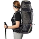 Рюкзак туристичний для трекінгу Naturehike NH70B070-B, 70 л + 5 л, чорно-сірий - зображення 15