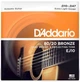 Струни для акустичної гітари D'Addario EJ10 80/20 Bronze Extra Light (10-47) - зображення 1
