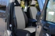 Авточехлы на передние сидения для SUBARU FORESTER 2002-2008 Pok-ter Perline из перфорированной эко кожи с серой вставкой - изображение 2