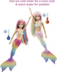 Кукла Барби Русалка из Дримтопии Меняет цвет Barbie Dreamtopia Rainbow Magic Mermaid GTF89 - изображение 5