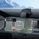 Тримач для мобільного BOROFONE BH68 Center console magnetic car holder Black Metal Grey - зображення 5