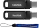 Флеш-накопичувач SanDisk USB 3.1 Ultra Dual Go Type-C 64Gb (150 Mb/s) (SDDDC3-064G-G46) - изображение 2