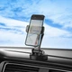 Держатель для мобильного BOROFONE BH62 Bora suction cup car holder Black Grey - изображение 5
