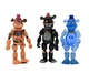 Экшн-фигурки из игры FNAF Пять ночей с Фредди Аниматроники Фростберг Морозный медведь 6 шт./комплект 14 см - изображение 16