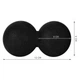 Мяч массажный двойной Springos Lacrosse Double Ball 6 x 12 см FA0022 черный - изображение 7