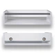 Полка "Ledge White" 150x800x200 навесная универсальная из ламинированной ДСП с ограничителем - изображение 5