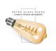 Світлодіодна лампа EGE LED Filament Edison (Філамент едісон) 4W АЅ ST64 2200К Е27 - зображення 2