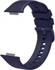 Ремешок Jsota для Huawei Watch Fit 2 (Силиконовый) Dark Blue (28081-5D) - изображение 3