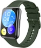 Ремінець Jsota для Huawei Watch Fit 2 (Силіконовий) Khaki (28081-17) - зображення 1