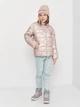 Детская демисезонная куртка для девочки Minoti 12COAT 14 37632KID 80-86 см Багровая (5059030968809) - изображение 3