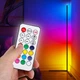 Підлогова кутова RGB лампа торшер із пультом керування та регулюванням яскравості й ефектами (EL-2185) Elite - изображение 2