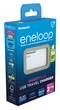 Зарядний пристрій Panasonic Eneloop ready USB in/out з функцією Power Bank + AA 2000 mAh - изображение 3