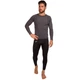 Штаны мужские компрессионные тайтсы мужские Jason FIt 1-001 размер M (165-170см) Black - изображение 5