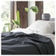 Покривало IKEA STENFROMAL 150х250 см темно-сіре (105.372.89) - изображение 4