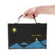 Портативна сонячна панель Solar Bag W50F6 50 Вт 2USB+DC18V Зарядка смартфона павербанка ноутбука - зображення 5
