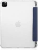 Силиконовый чехол обложка Transparent + Pencil Holder BBM1 для iPad Pro 12.9’’ 2021/2022 Синий - изображение 3