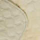 Покривало ТЕП Velour (Велюр) 150х210 Бежеве Ромб круглий - зображення 4
