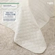 Покрывало ТЕП Velour (Велюр) 180х240 Молочное Ромб круглый - изображение 3