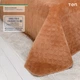Покривало ТЕП Velour (Велюр) 180х240 Кофейне Ромб круглий - зображення 6