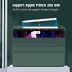 Силиконовый чехол обложка + Pencil Direct Charge + Pencil Holder BBM1 для iPad Pro 12.9" 2020 Темно-зеленый - изображение 4