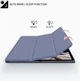 Магнитный чехол-книжка с фиксатором BBM1 Magnetic Case для iPad mini 6 8.3" 2021/mini 7 8.3" 2024 Серо-фиолетовый - изображение 5