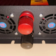 Мощный Преобразователь напряжения 12–220 Doxin 4000W инвертор в машину с USB и активным охлаждением Красный - изображение 8