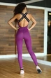 Спортивный комбинезон для фитнеса Designed for Fitness. Pro Fitness Frulatto XS Сиреневый - изображение 2